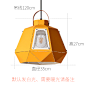 北欧后现代简约餐厅咖啡厅饭馆吊灯复古工业风网咖铁艺马卡龙灯具-淘宝网