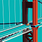 Vector of car on the Golden Gate Bridge