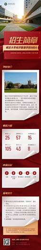 管理学院招生简章文章长图