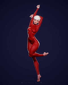 木Soul采集到3D/2D-美型参考（脸）