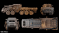 Scifi Cargo Truck concept
