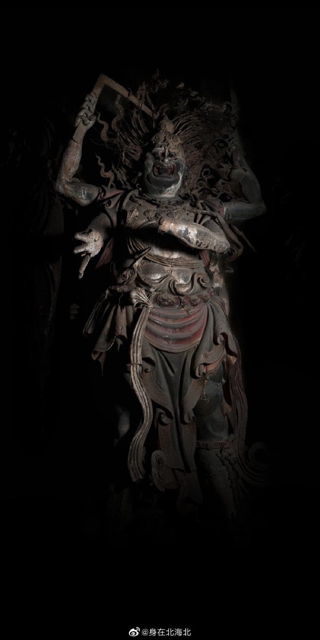 山西晋城铁佛寺正殿 明代彩塑（下）

铁...