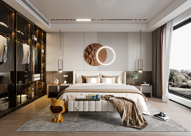 【新提醒】现代卧室-室内设计-拓者设计吧-花瓣网