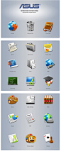 Asus Operating系统图标设计_UI设计_UI_UI教程-Uimaker-专注UI设计