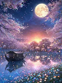 东方美学｜醉后不知天在水，满船清梦压星河_1_容若未央_来自小红书网页版