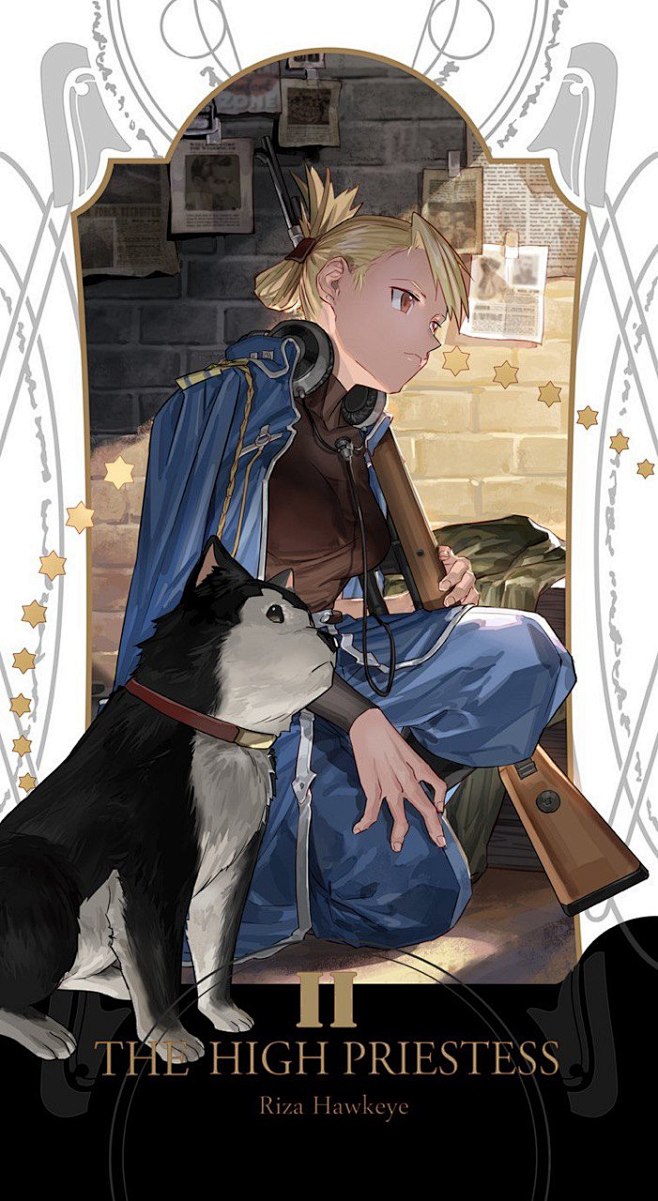 鋼の錬金術師 同人タロット サークル/Emmmerald 鋼の錬金術師 同人タロット サークル/Emmmerald 钢之炼金术师塔罗牌