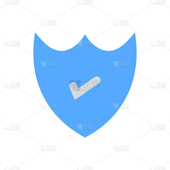 Check mark flat icon - flat icon vector素材-花瓣网