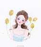 来给我的水彩启蒙老师交作业啦@小熊猫胖哒 @-鹿一 教师节快乐水彩每日一水彩插画头像 ​​​​