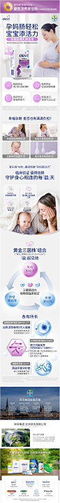 拜耳Elevit爱乐维孕妇专用益生菌孕期哺乳期调理肠胃孕妈肠动力-tmall.hk天猫国际