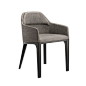 The Tofu Dining Chair with dark stained ash legs #okha #furnituredesign #capetown