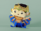 Tari Merak ( Blue Version ) peacock tradisional indonesia dance papertoy