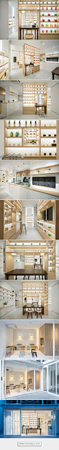 nendo designed cosmetics store in tokyo incorporates self study beauty areas... - a grouped images picture : nendo designed cosmetics store in tokyo incorporates self study beauty areas - created on 2015-06-24 18:19:34