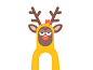 Merry Christmas! game design character holiday animal christmas deer rudolph illustration artua