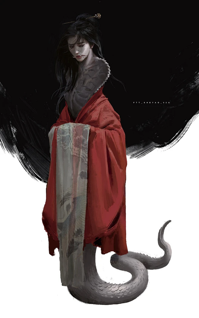 妖 黑神话人物：悟空 06-花瓣网