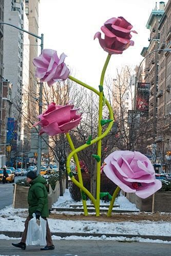 flower sculpture In ...