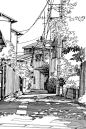 日本街道小巷~  　作者： iyohiko Azuma ​ ​​​​