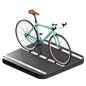 Road Cycling 3D Illustration