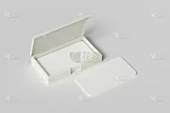 盒子,名片,拿着,商务,模板,背景,消息,皮革,办公室