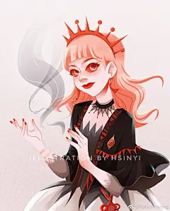 插画超话 参加IG上draw this in your style 挑战，练习头像，终于凑齐9宫格#手绘##每日一画##遇见艺术##画画##手绘头像# ​​​​