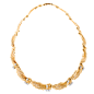 VAN CLEEF & ARPELS Drape Diamond Gold Necklace