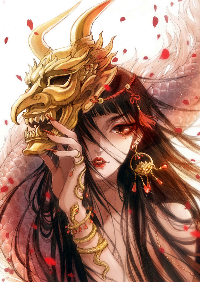 〔 古风美人 〕作者' 古戈力 