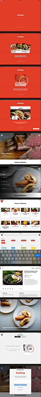 NYT Cooking美食应用iPad界面设计 - iPad界面 - 黄蜂网woofeng.cn