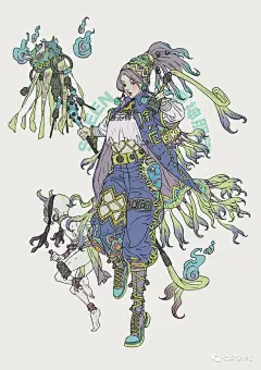ZeenChin最新系列「鬼神朋克」， 将阴阳间的摆渡人“米婆”与朋克街头摇滚元素相结合又带来新的视觉体验！