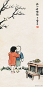 丰子恺漫画欣赏