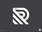 Skillshare R typography letterform identity symbol mark logo