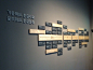 Annual donor wall system at the Hangeul National Museum, Seoul, South