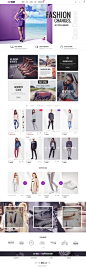 BuyNow - fashion ecommerce PSD template