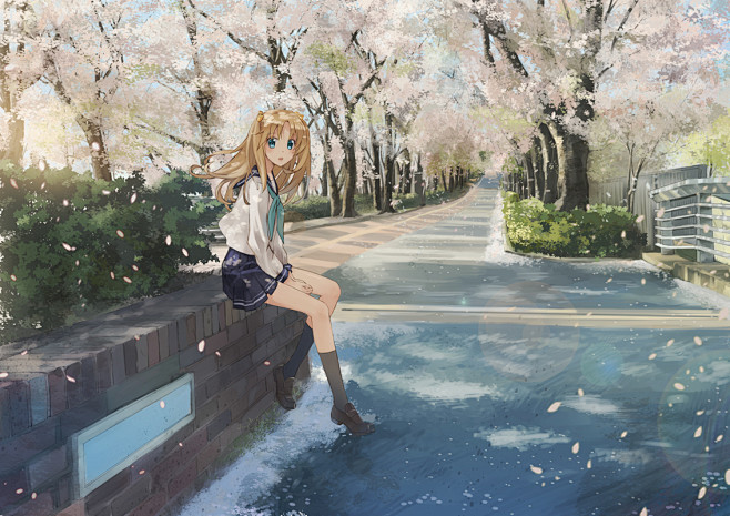 「桜小路」/「成瀬ちさと」のイラスト [...