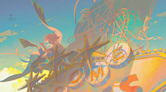 星空白米采集到绘画