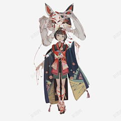 绽放的彼岸花采集到立绘