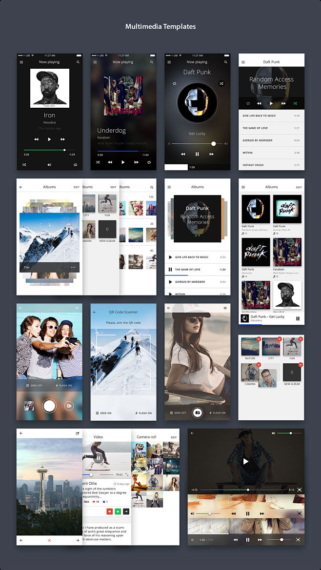 iOS7 UI Kit分享下载