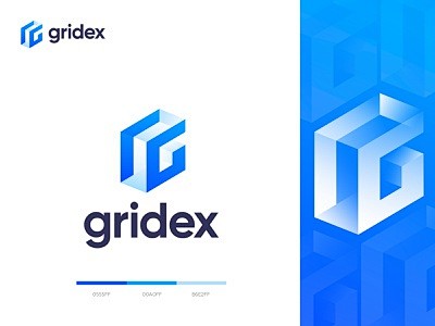 gridex logo design g...