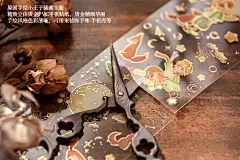 复古高颜值立体烫金小王子pvc贴纸diy手帐装饰水杯可爱少女心贴画-淘宝网