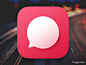 Chat Bubble App Icon - 图翼网(TUYIYI.COM) - 优秀APP设计师联盟