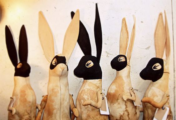 masked hares by Mist...