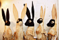 masked hares by Mister Finch: 