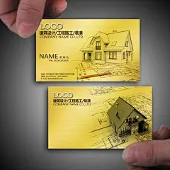 建筑装潢名片仿图网www.35pic.com