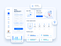 DocApp Dashboard - UI Design for a healthcare intranet