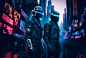 General 3060x2048 Daft Punk city artificial intelligence futuristic city lights
