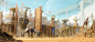 Caravan, Boris Martsev : On one desert planet the caravan leaves the city ...