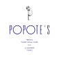 Popote's : Popote's is a restaurant in Brooklyn New York.We designed the identity.