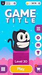 Super Rocky Run - Mobile Game : Super Rocky RunSide-scrolling, auto-runner mobile gamefor iOS and AndroidThe core game where the player controls Rocky Cat as he automatically runs from left to right, jumping on his own to clear small gaps or obstacles. Th