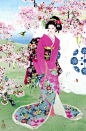 【贴图】日本江户时代艺妓——春代。_日本吧_百度贴吧