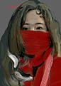 KLING厚涂头像作品插画｜原画｜作品