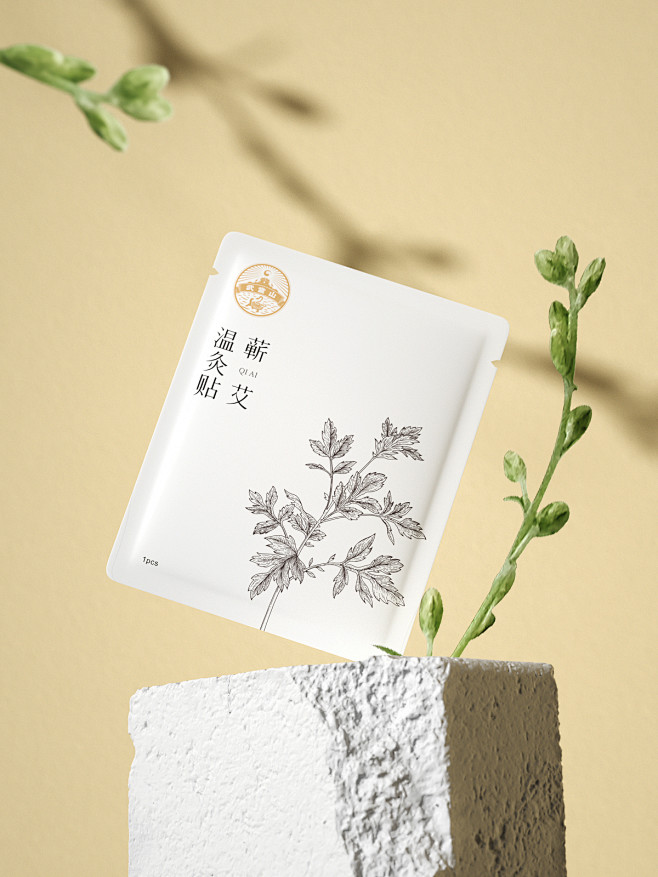 武当山艾草贴包装展示-古田路9号-品牌创...