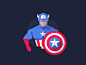 Captain AmericaBuy Artwork: Society6 | RedbubbleFollow me: Dribbble | Twitter | Behance